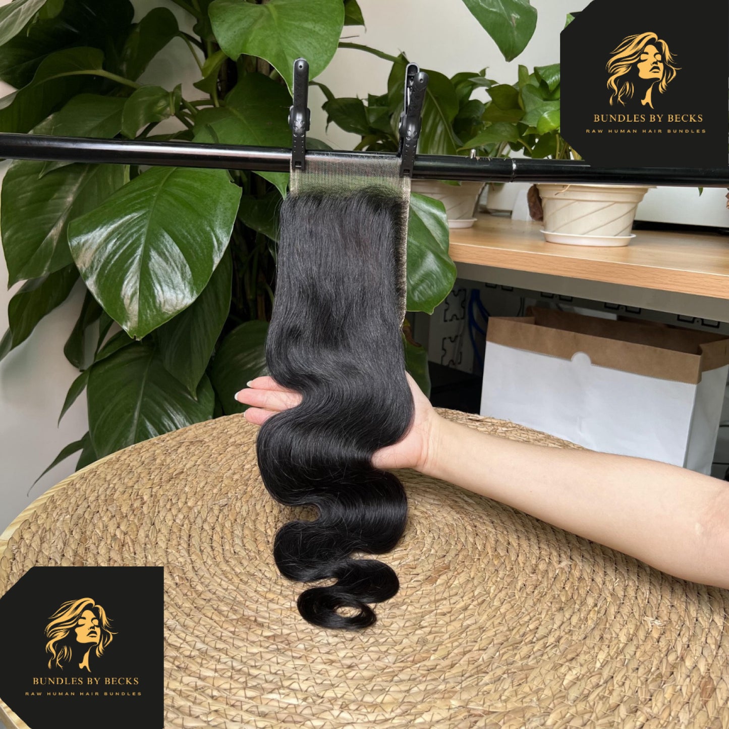 Virgin HD Closure – 100% Unprocessed Human Hair with HD Lace (Straight & Body Wave)
