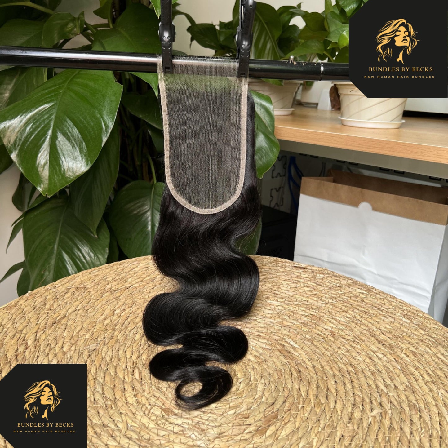 Virgin HD Closure – 100% Unprocessed Human Hair with HD Lace (Straight & Body Wave)