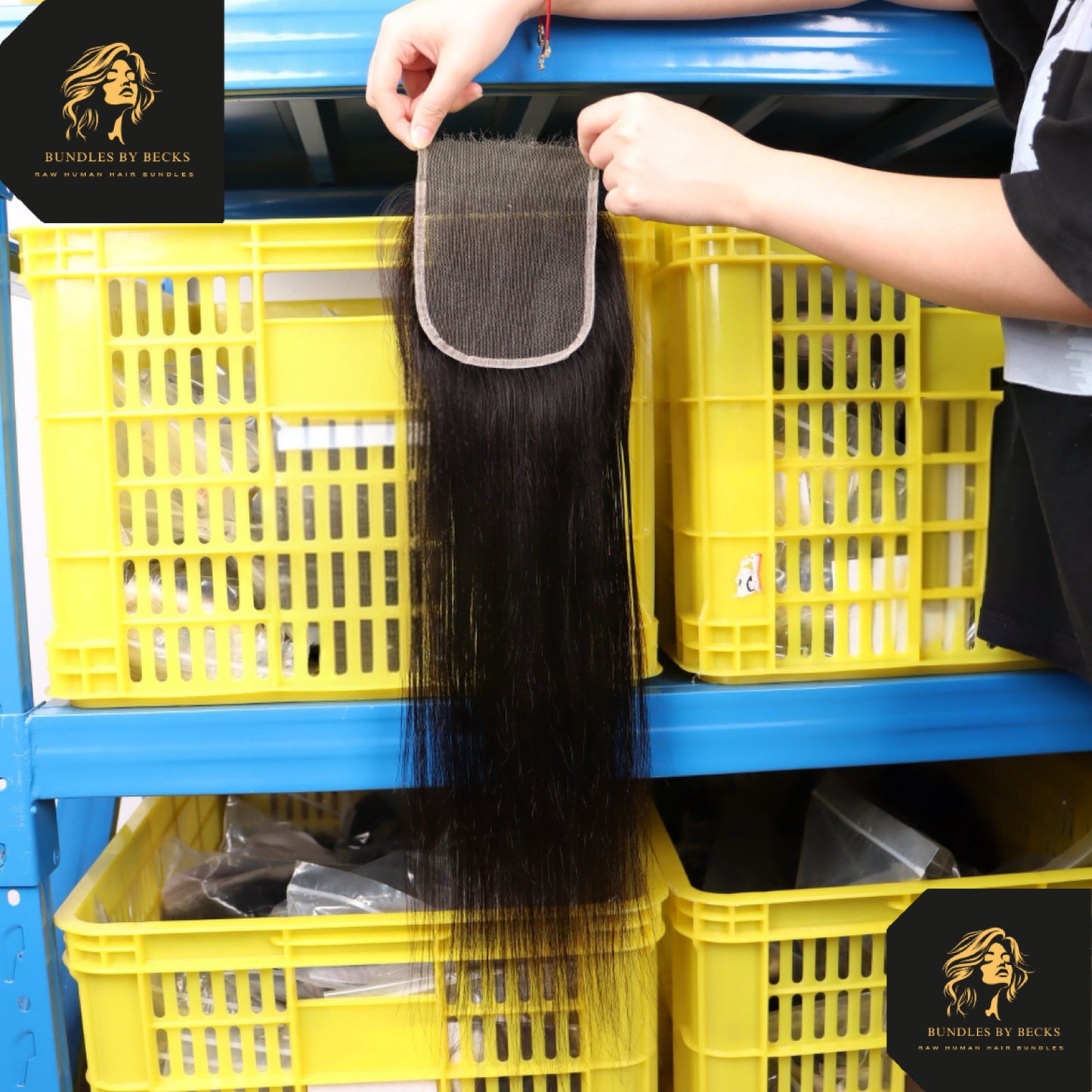 Virgin HD Closure – 100% Unprocessed Human Hair with HD Lace (Straight & Body Wave)