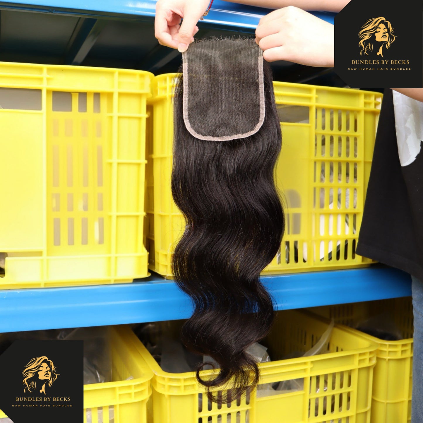Virgin HD Closure – 100% Unprocessed Human Hair with HD Lace (Straight & Body Wave)