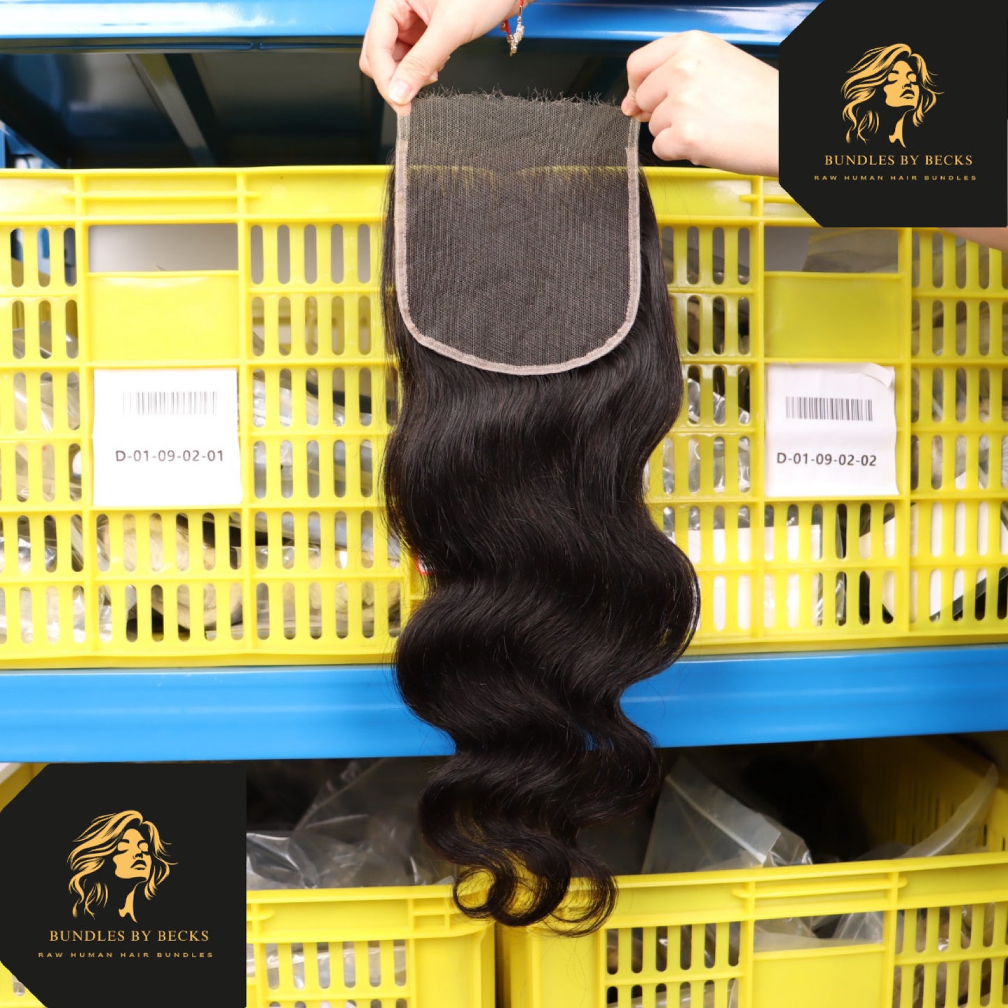 Virgin HD Closure – 100% Unprocessed Human Hair with HD Lace (Straight & Body Wave)
