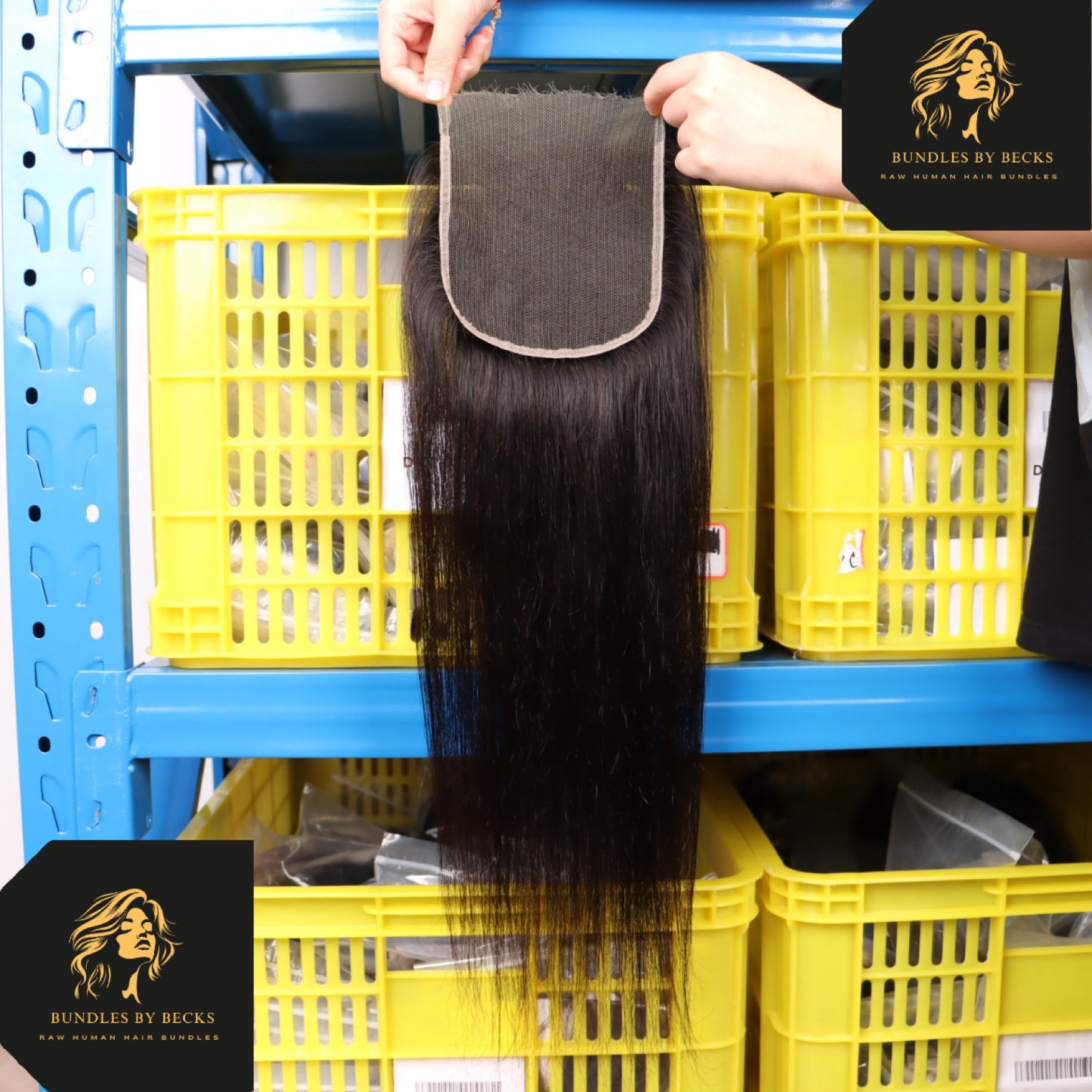 Virgin HD Closure – 100% Unprocessed Human Hair with HD Lace (Straight & Body Wave)