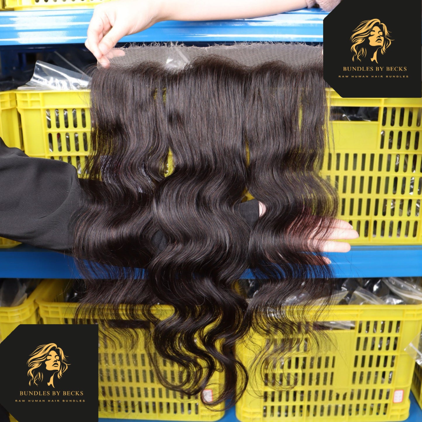 Virgin HD Closure – 100% Unprocessed Human Hair with HD Lace (Straight & Body Wave)