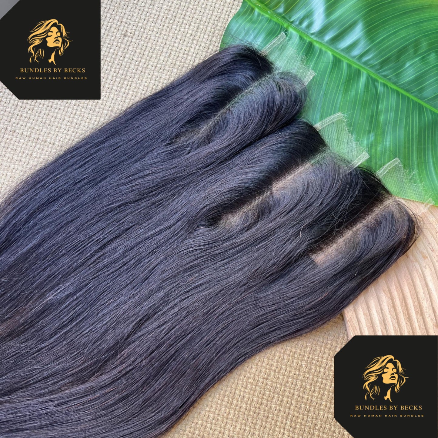 Virgin HD Closure – 100% Unprocessed Human Hair with HD Lace (Straight & Body Wave)