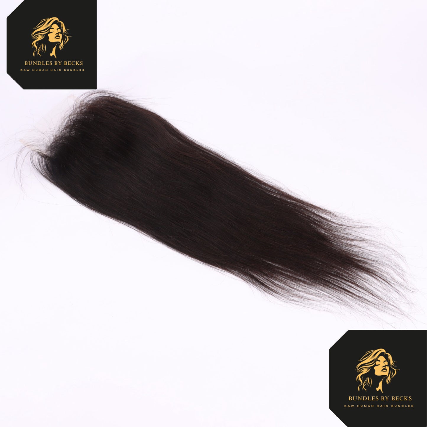 Virgin Transparent Lace Closure – 100% Unprocessed Human Hair (Straight & Body Wave)