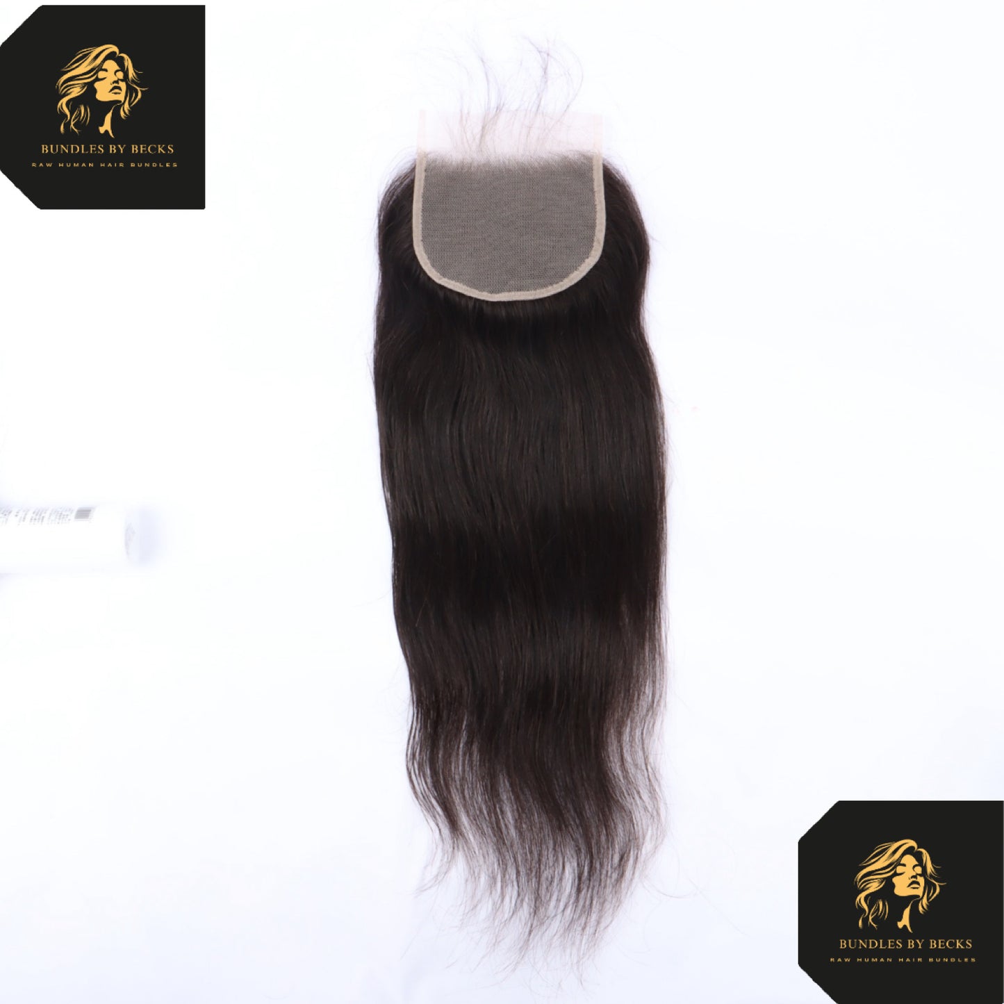 Virgin Transparent Lace Closure – 100% Unprocessed Human Hair (Straight & Body Wave)