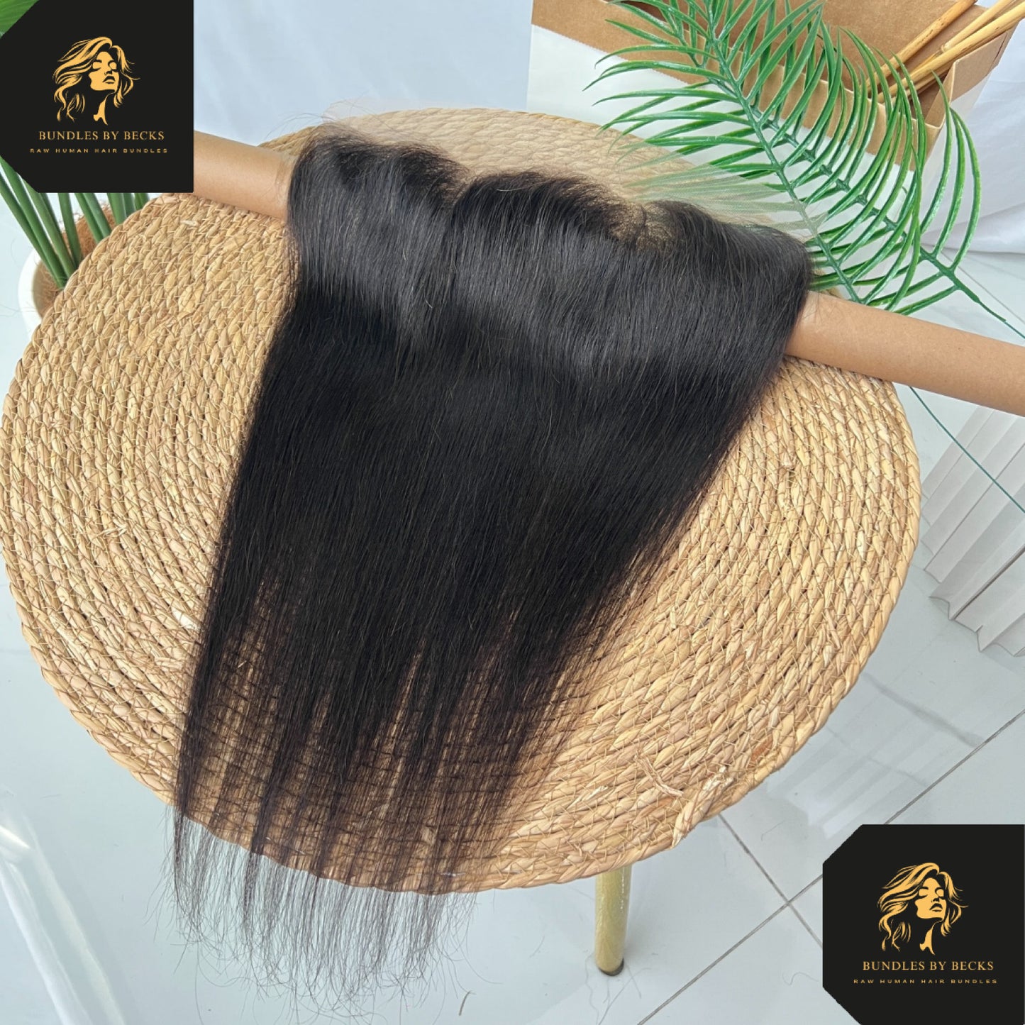 Virgin Transparent Lace Closure – 100% Unprocessed Human Hair (Straight & Body Wave)