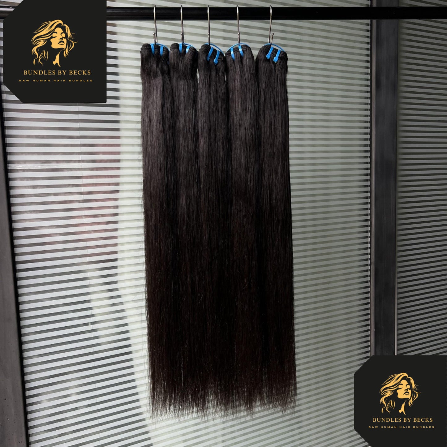 Raw Straight Hair Bundles – 100% Raw, Single-Donor Human Hair